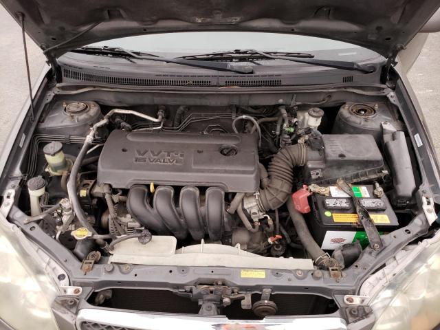 1NXBR32E15Z544334 - 2005 TOYOTA COROLLA CE GRAY photo 11