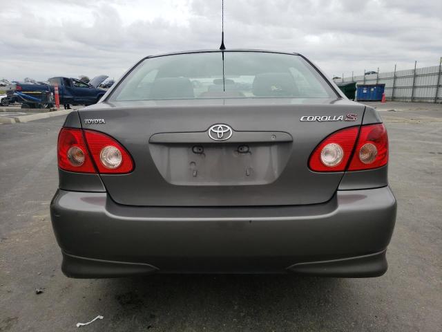 1NXBR32E15Z544334 - 2005 TOYOTA COROLLA CE GRAY photo 6