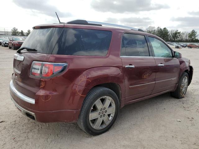 1GKKRTKD4GJ150766 - 2016 GMC ACADIA DENALI MAROON photo 3