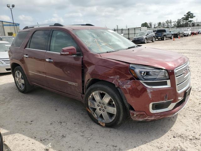 1GKKRTKD4GJ150766 - 2016 GMC ACADIA DENALI MAROON photo 4