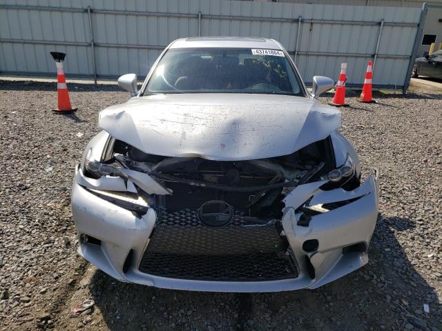 JTHCE1D21E5004485 - 2014 LEXUS IS 350 SILVER photo 5