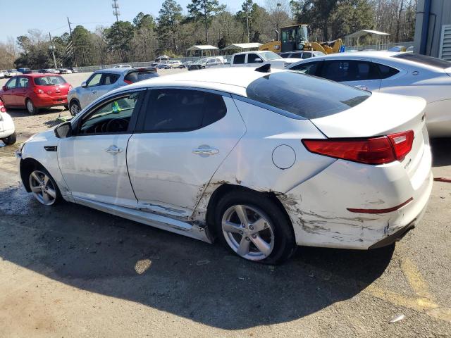 5XXGM4A73FG457043 - 2015 KIA OPTIMA LX WHITE photo 2