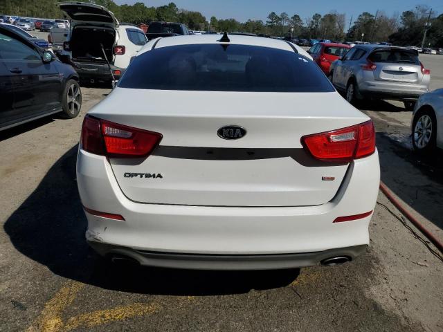 5XXGM4A73FG457043 - 2015 KIA OPTIMA LX WHITE photo 6