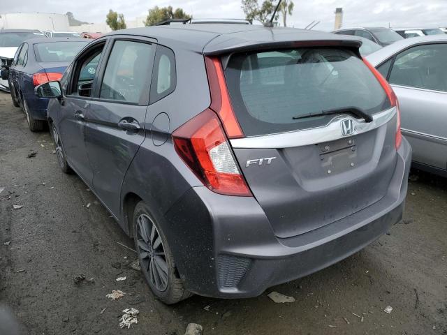 3HGGK5H89FM773184 - 2015 HONDA FIT EX GRAY photo 2