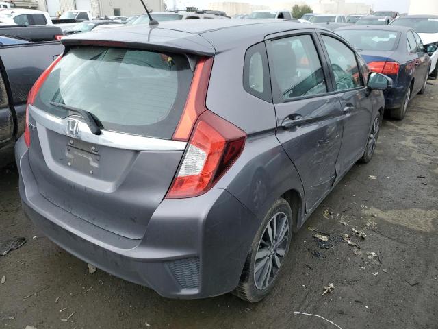 3HGGK5H89FM773184 - 2015 HONDA FIT EX GRAY photo 3