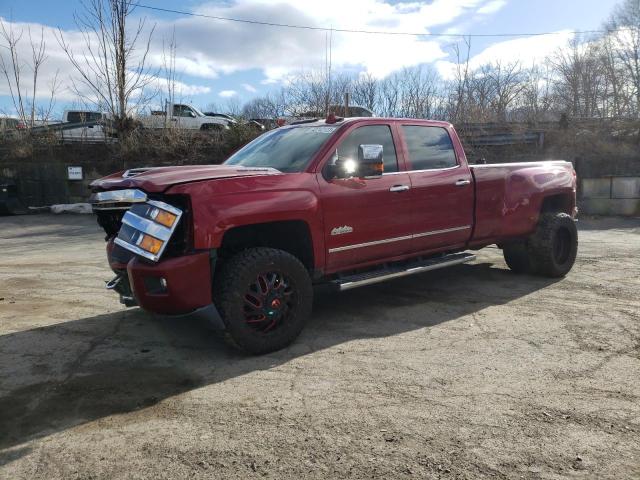 1GC4KYEY0KF240254 - 2019 CHEVROLET SILVERADO K3500 HIGH COUNTRY RED photo 1