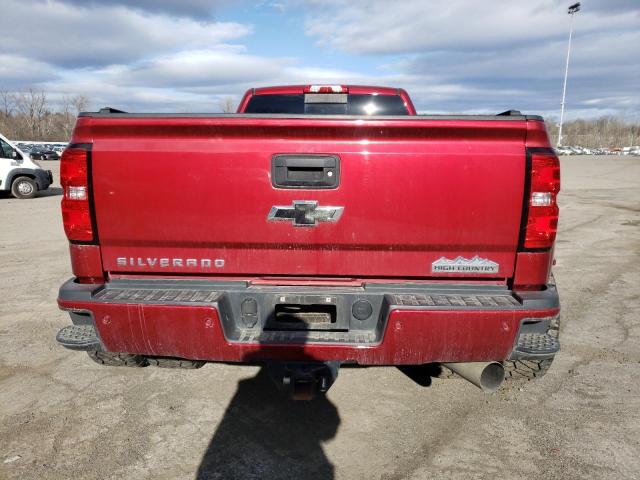 1GC4KYEY0KF240254 - 2019 CHEVROLET SILVERADO K3500 HIGH COUNTRY RED photo 6