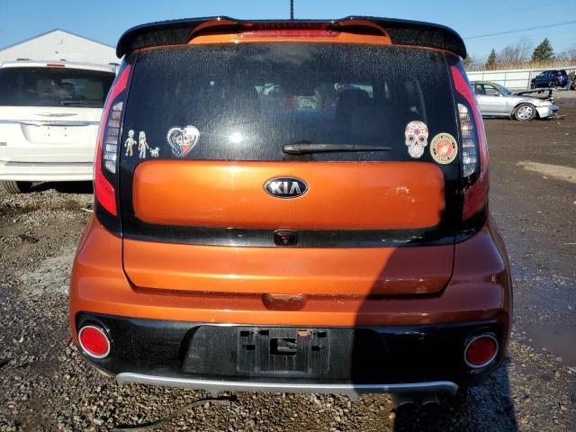 KNDJX3AA9J7588546 - 2018 KIA SOUL ! ORANGE photo 6