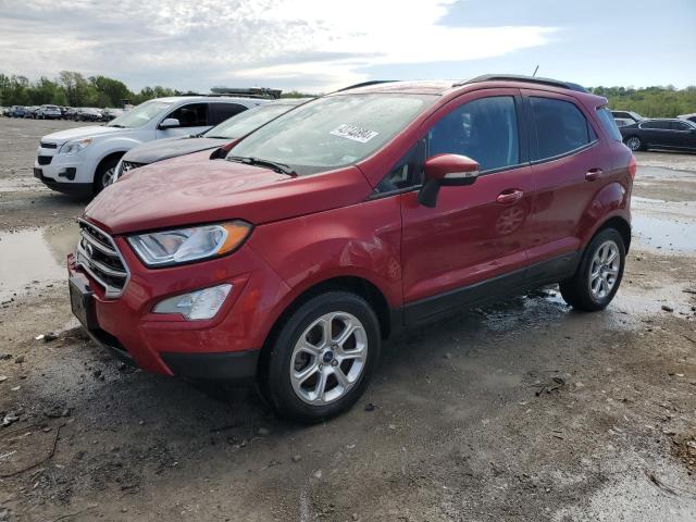 MAJ3S2GE8LC365877 - 2020 FORD ECOSPORT SE 勃艮第红 照片 1