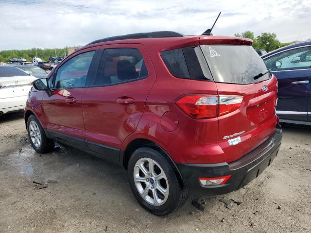 MAJ3S2GE8LC365877 - 2020 FORD ECOSPORT SE 勃艮第红 照片 2
