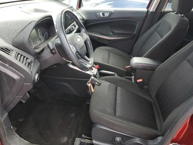 MAJ3S2GE8LC365877 - 2020 FORD ECOSPORT SE 勃艮第红 照片 7
