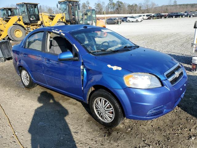 KL1TD5DE5AB135587 - 2010 CHEVROLET AVEO LS Mavi foto 4