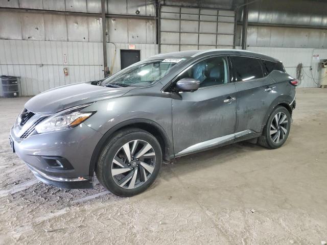 5N1AZ2MH7JN174895 - 2018 NISSAN MURANO S GRAY photo 1