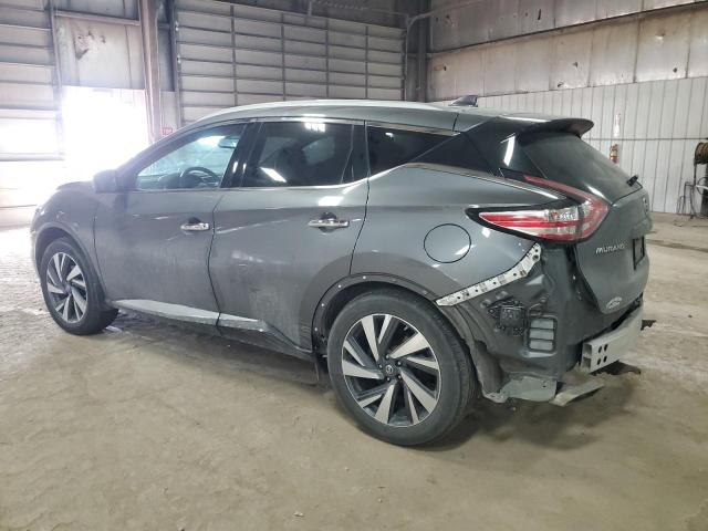 5N1AZ2MH7JN174895 - 2018 NISSAN MURANO S GRAY photo 2