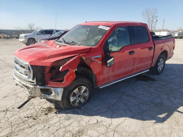 1FTEW1E81GFA78609 - 2016 FORD F150 SUPERCREW RED photo 1