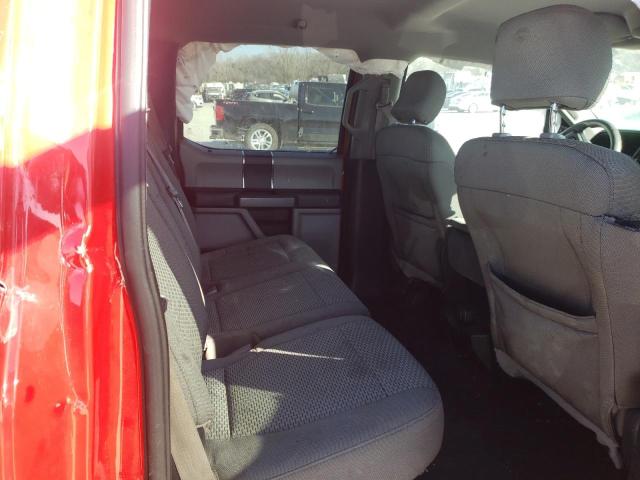 1FTEW1E81GFA78609 - 2016 FORD F150 SUPERCREW RED photo 10