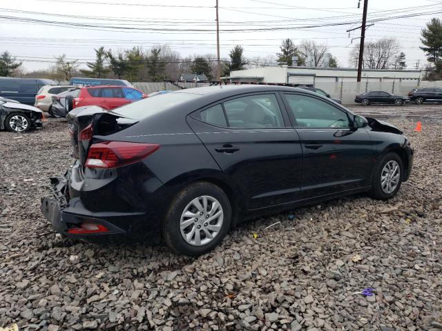 KMHD74LFXLU106663 - 2020 HYUNDAI ELANTRA SE BLACK photo 3