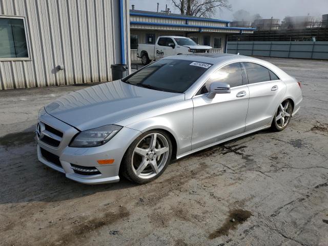 WDDLJ9BB3DA060406 - 2013 MERCEDES-BENZ CLS 550 4MATIC SILVER photo 1