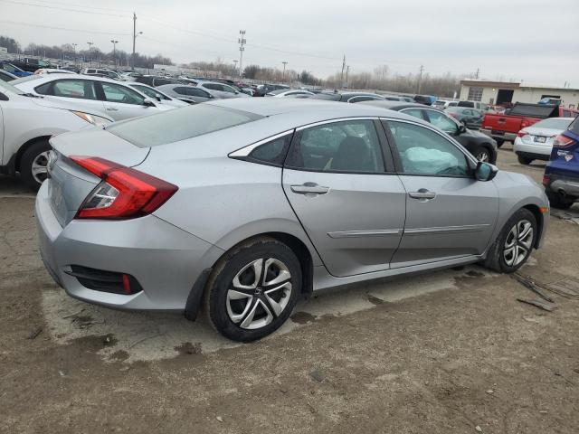 19XFC2F53JE039822 - 2018 HONDA CIVIC LX SILVER photo 3