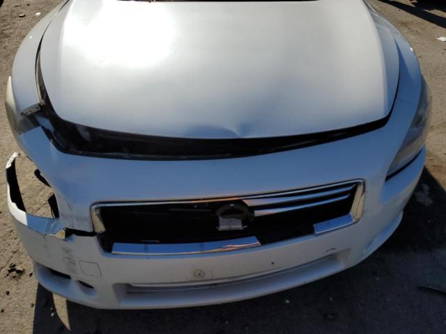 1N4AA5AP0EC481244 - 2014 NISSAN MAXIMA S WHITE photo 11