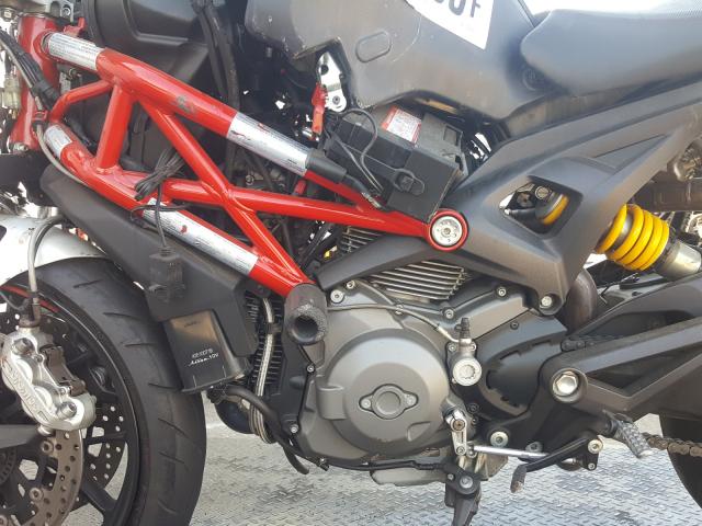 ZDM1RANNXCB054245 - 2012 DUCATI MONSTER 796 TWO TONE photo 6