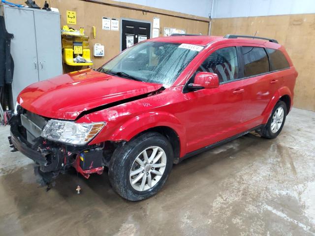 3C4PDDBG8ET166863 - 2014 DODGE JOURNEY SXT RED photo 1