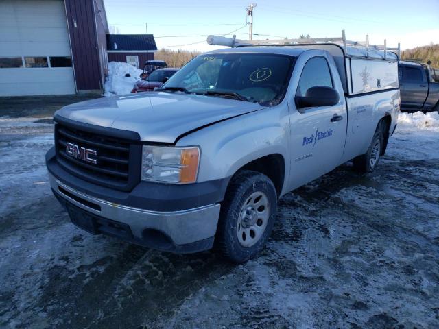 1GTN1TEXXCZ347085 - 2012 GMC SIERRA C1500 WHITE photo 1