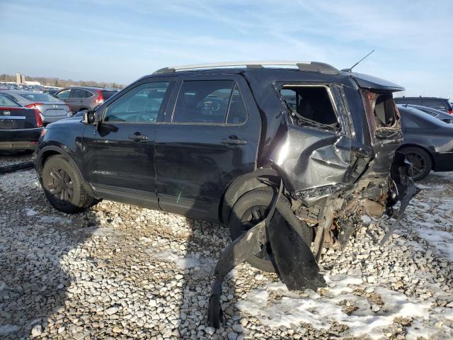 1FM5K8D84DGB52564 - 2013 FORD EXPLORER XLT BLACK photo 2