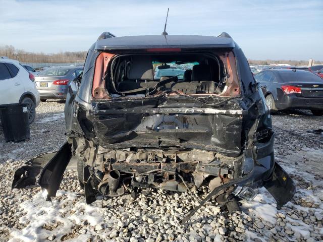 1FM5K8D84DGB52564 - 2013 FORD EXPLORER XLT BLACK photo 6