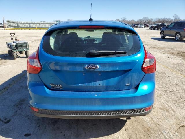 1FADP3K20EL407891 - 2014 FORD FOCUS SE BLUE photo 6