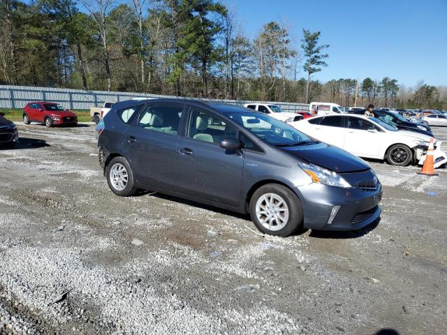 JTDZN3EU0D3237193 - 2013 TOYOTA PRIUS V GRAY photo 4