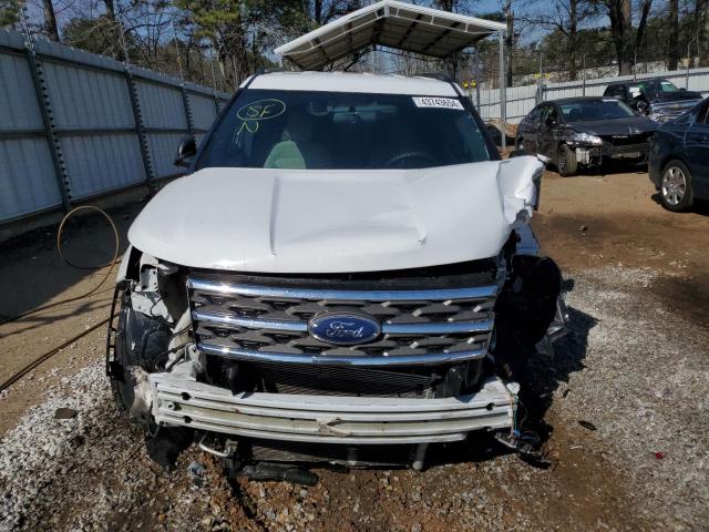 1FM5K7B89JGB26776 - 2018 FORD EXPLORER WHITE photo 5