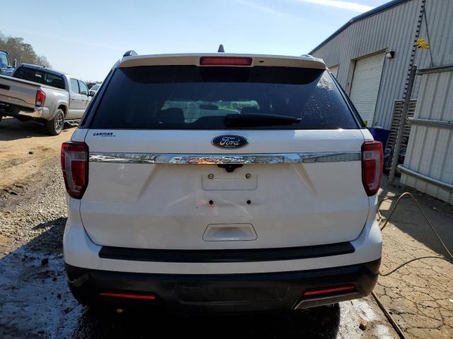 1FM5K7B89JGB26776 - 2018 FORD EXPLORER WHITE photo 6