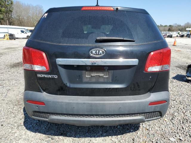 5XYKT4A15DG417984 - 2013 KIA SORENTO LX BLACK photo 6