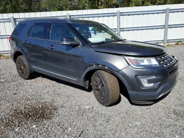 1FM5K7DH9HGB04235 - 2017 FORD EXPLORER XLT GRAY photo 4