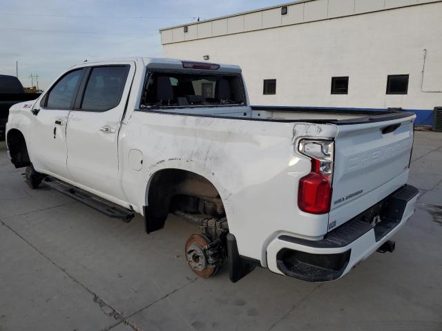 3GCUYEED2MG377403 - 2021 CHEVROLET SILVERADO K1500 RST WHITE photo 2