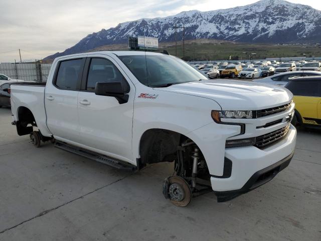 3GCUYEED2MG377403 - 2021 CHEVROLET SILVERADO K1500 RST WHITE photo 4