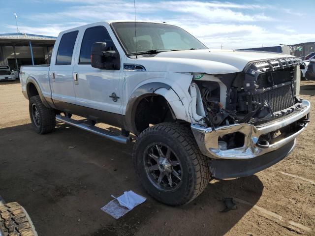 1FT7W2BT2BEA55779 - 2011 FORD F250 SUPER DUTY WHITE photo 4