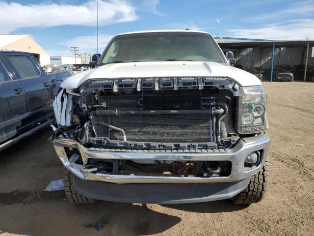 1FT7W2BT2BEA55779 - 2011 FORD F250 SUPER DUTY WHITE photo 5