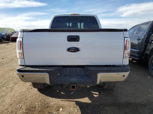 1FT7W2BT2BEA55779 - 2011 FORD F250 SUPER DUTY WHITE photo 6