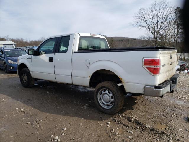 1FTEX1EW6AFB92737 - 2010 FORD F150 SUPER CAB WHITE photo 2