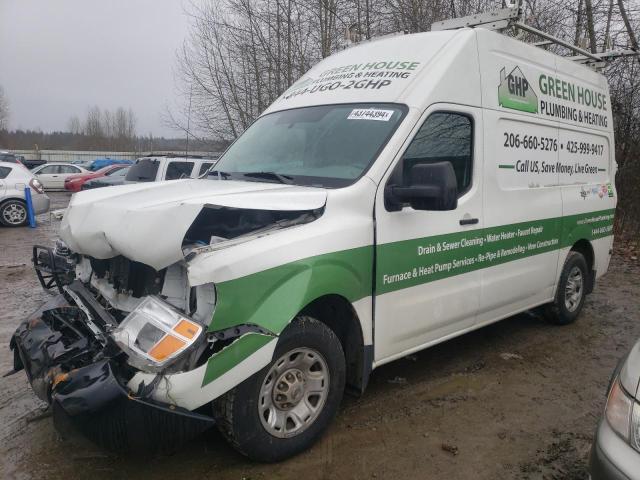 1N6BF0LY5JN801761 - 2018 NISSAN NV 2500 S WHITE photo 1