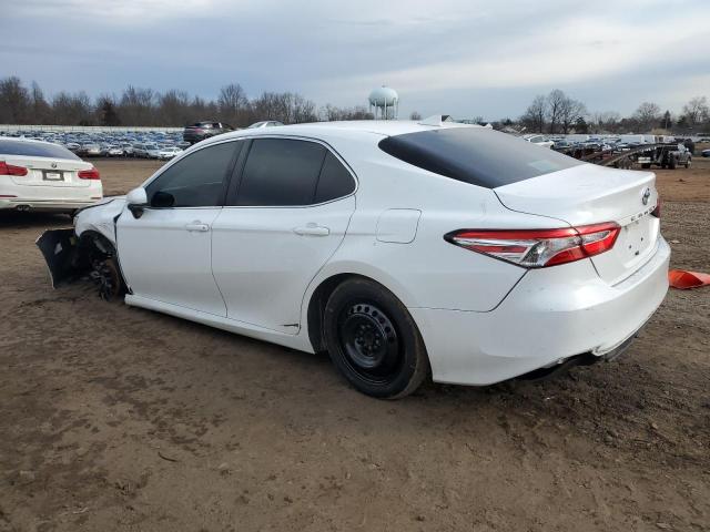 4T1B11HK9KU241144 - 2019 TOYOTA CAMRY L WHITE photo 2