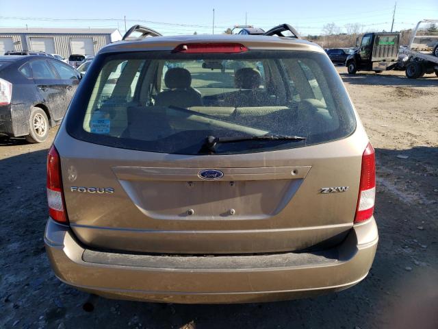 1FAFP36N75W151826 - 2005 FORD FOCUS ZXW TAN photo 6