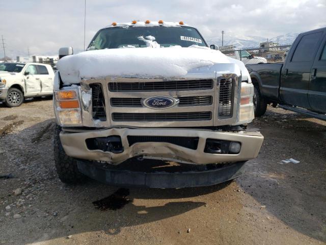 1FTWW31R58EB67802 - 2008 FORD F350 SRW SUPER DUTY WHITE photo 5