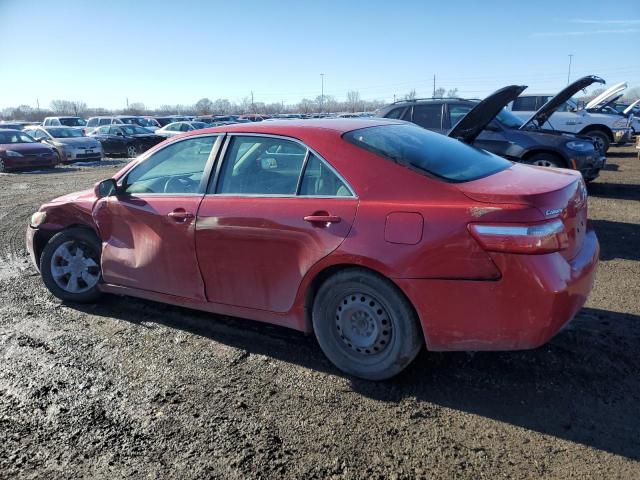 4T1BE46K97U117780 - 2007 TOYOTA CAMRY CE RED photo 2