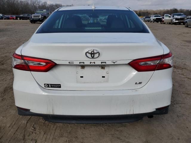 4T1C11AK8LU345656 - 2020 TOYOTA CAMRY LE WHITE photo 6