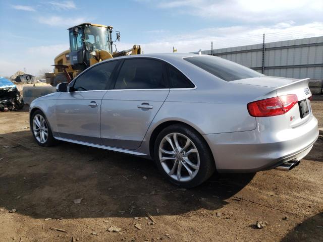 WAUBGAFLXFA137667 - 2015 AUDI S4 PREMIUM PLUS SILVER photo 2