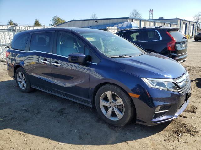 5FNRL6H5XKB029558 - 2019 HONDA ODYSSEY EX BLUE photo 4