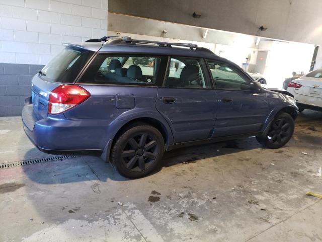 4S4BP61C087328176 - 2008 SUBARU OUTBACK 2.5I BLUE photo 3